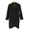マックスアンドコー MAX&CO. MADE IN ITALY Mohair Wool イタリア製 モヘア ウール チェスター ロング コート ブラック レディース EUR:40
