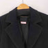 マックスアンドコー MAX&CO. MADE IN ITALY Mohair Wool イタリア製 モヘア ウール チェスター ロング コート ブラック レディース EUR:40