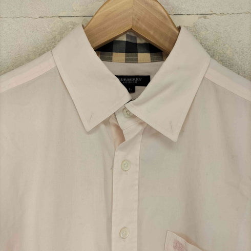 バーバリーロンドン BURBERRY LONDON ホース刺繍 L/S ロングスリーブシャツ メンズ L