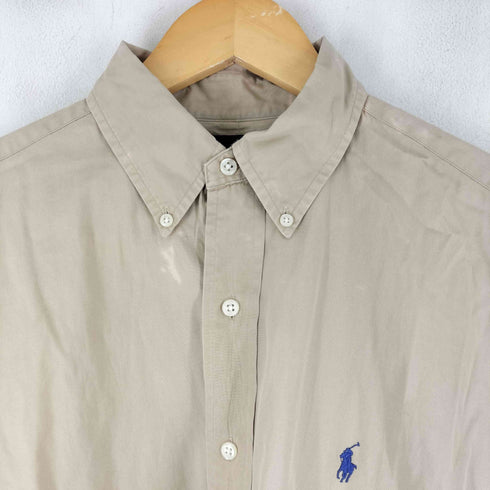 ラルフローレン RALPH LAUREN 90S スモールポニー刺繍 BD 長袖シャツ メンズ import:M