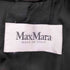 マックスマーラ MAX MARA MADE IN ITALY Cashmere Wool イタリア製 白タグ カシミア バージン ウール バルマカーン ステンカラー ロング コート ブラック レディース EUR:40