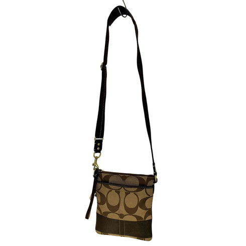 コーチ COACH シグネチャー キャンバス ショルダー バッグ レディース