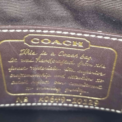 コーチ COACH シグネチャー キャンバス ショルダー バッグ レディース