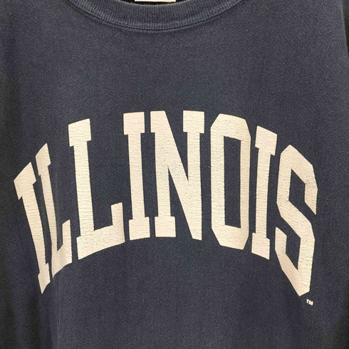 チャンピオン Champion 90s REVERSE WEAVE リバースウィーブ ILLINOIS ロゴプリント スウェット メンズ L