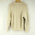 HAND KNIT ウール ケーブルニット メンズ import:M