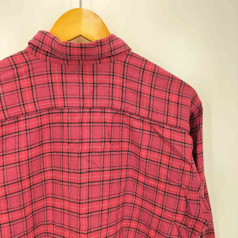 リーバイス Levis ORANGE TAB チェック ネル シャツ メンズ import:M