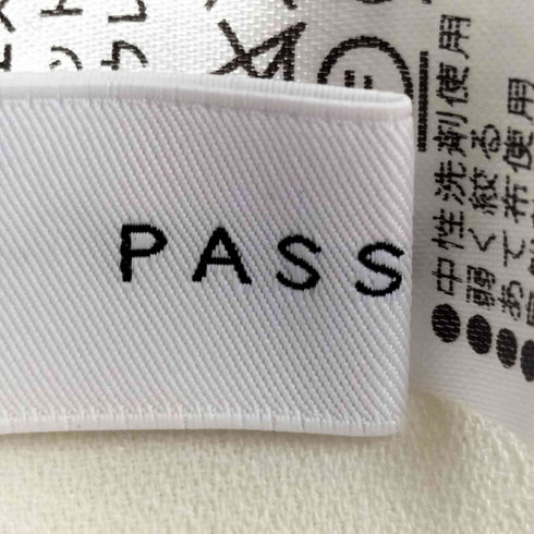 パシオーネ PASSIONE ロゴ バックタックプルオーバー レディース JPN:38