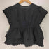 ミルクフェド MILKFED. FRILL AND LACE BLOUSE レディース ONE SIZE