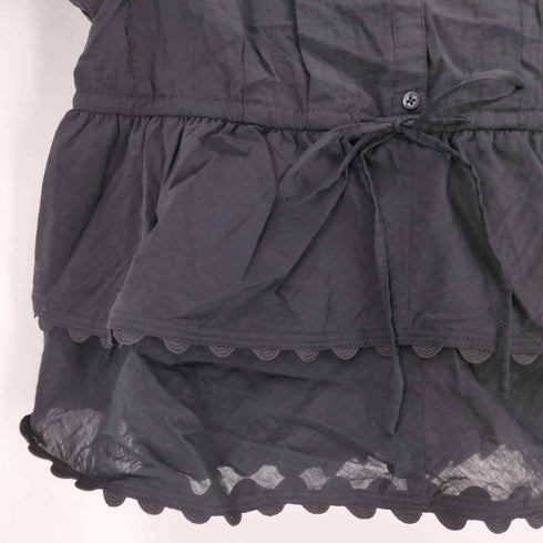ミルクフェド MILKFED. FRILL AND LACE BLOUSE レディース ONE SIZE