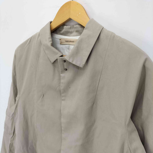 スズキタカユキ suzuki takayuki stand-fall-collar coat レディース JPN:1