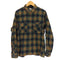 エフオービーファクトリー FOB FACTORY NEL OPEN COLLAR SHIRT 長袖 オンブレチェックシャツ メンズ 2