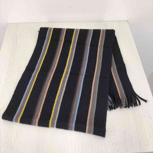 ポールスミス Paul Smith フリンジ ストライプ マフラー メンズ