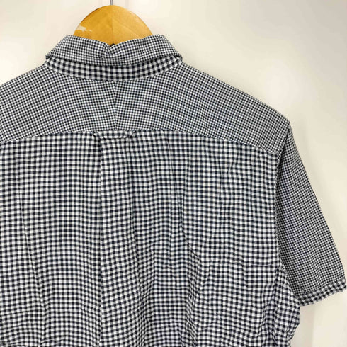 コロンビア Columbia 半袖 ギンガムチェック ボタンダウン シャツ メンズ import:L