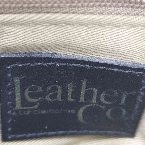 リズクレイボーン LIZ Claiborne LEATHER CO シボレザー ショルダーバック レディース