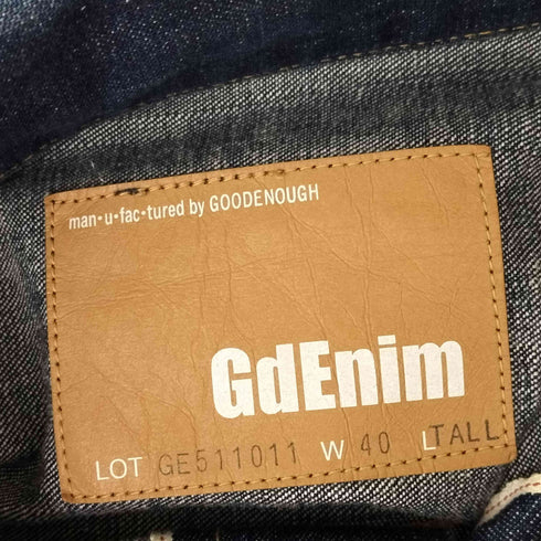 グッドイナフ GOODENOUGH GdEnim 初期 デニムジャケット メンズ W40 LTALL