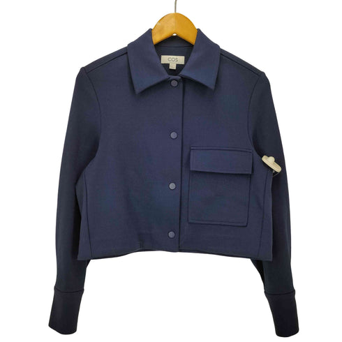 コス COS CROPPED TWILL JACKET クロップド ツイルジャケット レディース JPN:XS