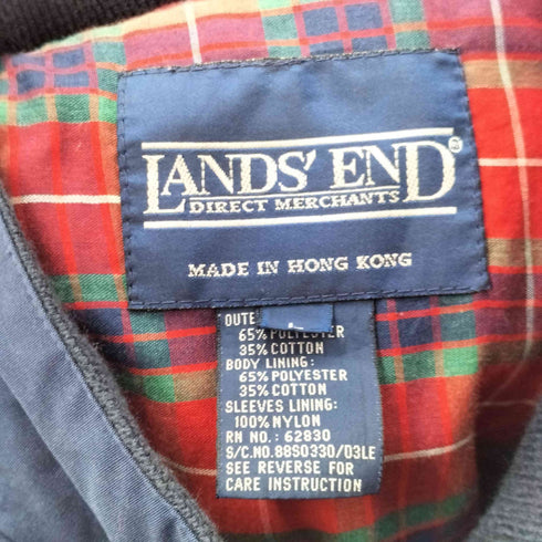 ランズエンド LANDS END 90S G9 ハリントンジャケット メンズ import:L