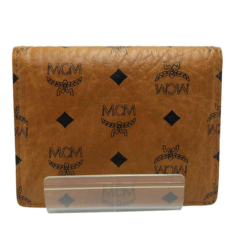 エムシーエム MCM Aren Snap Wallet with Coin Pocket メンズ