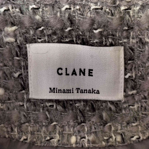 クラネ CLANE 25AW コラボ OVER TWEED COAT オーバー ツイード コート レディース JPN:0