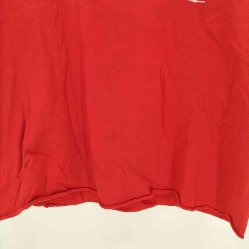 パールダイバー pearl diver USA製 クルーネッククロップドTシャツ レディース import:S