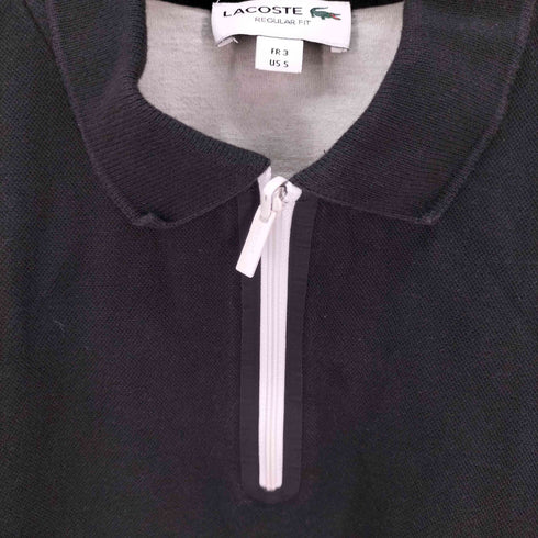 ラコステ LACOSTE ハーフジップ ポロシャツ メンズ JPN:3