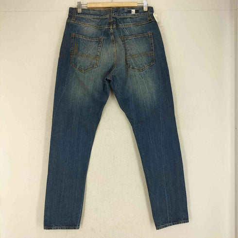 モンクレール MONCLER PANTALONE DENIM インディゴ ストレート デニムパンツ メンズ 46