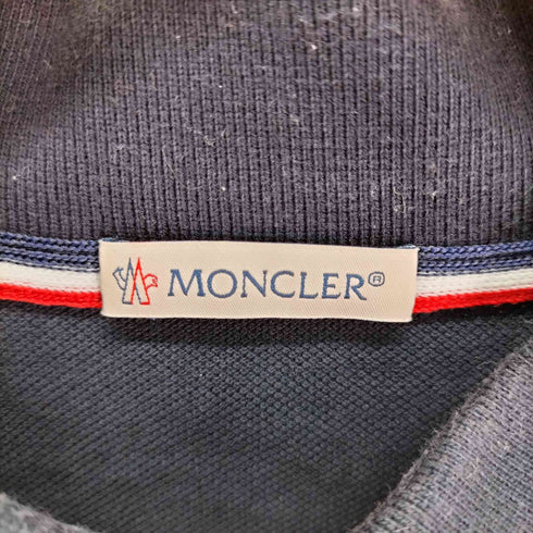 モンクレール MONCLER MAGLIA POLO MANICA CORTA ビッグロゴパッチ ポロシャツ メンズ import:S