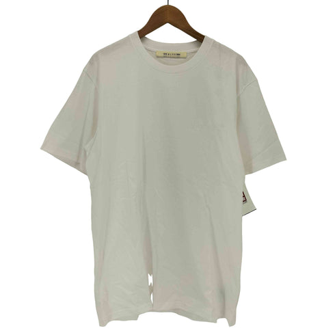 アリクス 1017 ALYX 9SM ESSENTIALS OVERSIZED SS WHITE T-SHIRT エッセンシャル オーバーサイズ 半袖 ホワイト Tシャツ メンズ import:M