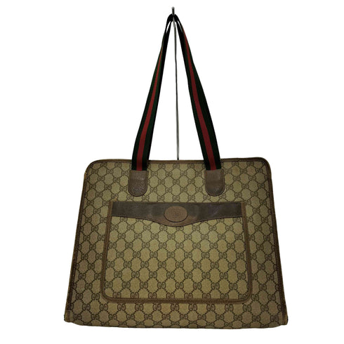 グッチ GUCCI OLD GGスプリーム GGプラス シェリーライン トートバッグ レディース
