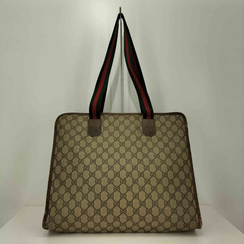 グッチ GUCCI OLD GGスプリーム GGプラス シェリーライン トートバッグ レディース