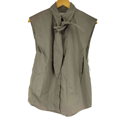 ザラ ZARA ボータイデザイン ノースリーブ ブラウス レディース import:XS