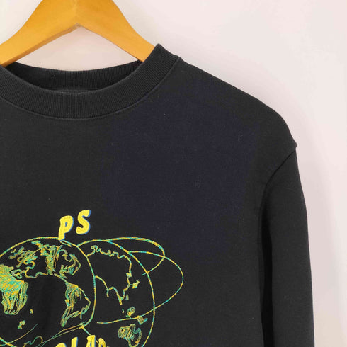 ピーエスポールスミス PS Paul Smith PS SOLAR 刺繍ロゴ クルーネック スウェット メンズ import:XL