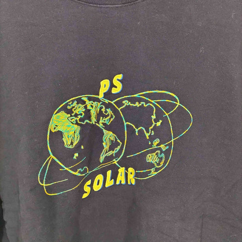 ピーエスポールスミス PS Paul Smith PS SOLAR 刺繍ロゴ クルーネック スウェット メンズ import:XL