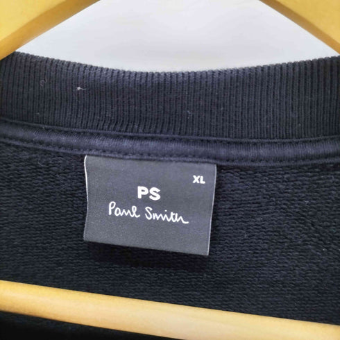 ピーエスポールスミス PS Paul Smith PS SOLAR 刺繍ロゴ クルーネック スウェット メンズ import:XL
