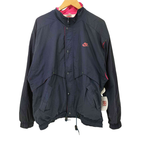 ナイキ NIKE 90s 銀タグ 裾ドローコード ジップアップ ブルゾン メンズ import:M