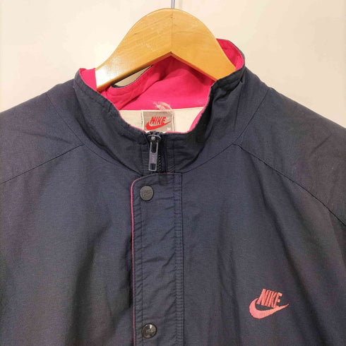 ナイキ NIKE 90s 銀タグ 裾ドローコード ジップアップ ブルゾン メンズ import:M