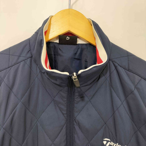 テイラーメイド taylormade キルティング ジップアップ ジャケット ゴルフ メンズ import:M