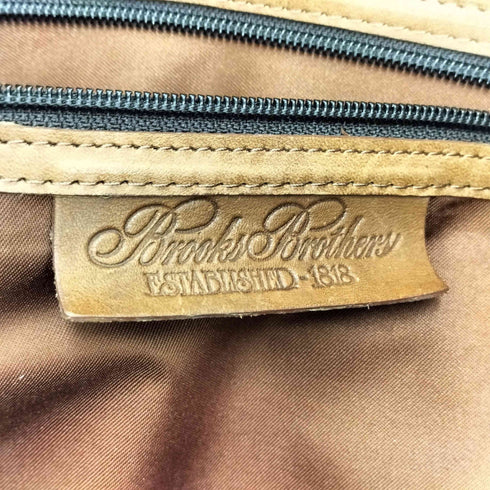 ブルックスブラザーズ BROOKS BROTHERS レザー ボストン バッグ メンズ