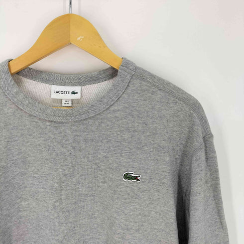 ラコステ LACOSTE レギュラーフィット プレミアムコットンクルーネックスウェット メンズ import:XL
