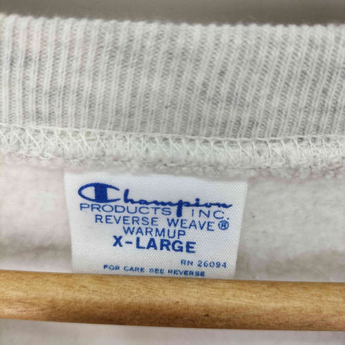チャンピオン Champion 青単タグ 復刻 REVERSE WEAVE MISSISSIPPI CITY プリント スウェット メンズ import:XL