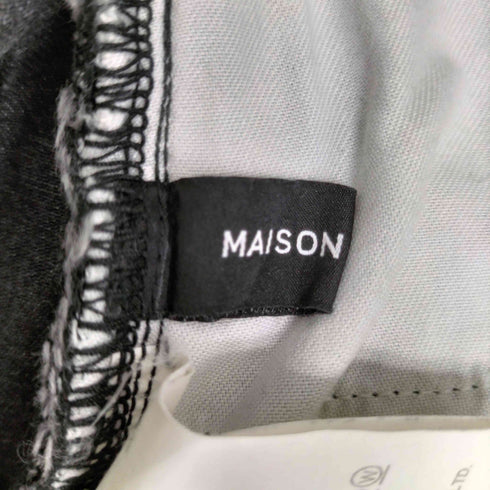 メゾンスペシャル MAISON SPECIAL High Waist Cocoon Denim Pants ハイウエスト コクーン デニム パンツ レディース JPN:38