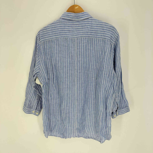 エディーバウアー Eddie Bauer 00S ポケット コットン S/S レギュラカラーシャツ メンズ import:M