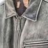 リーバイス Levis 80-90S OLD cowhide ヴィンテージ エイジング フェード ジップアップ 牛革 カウハイド シングル レザー ジャケット メンズ import:XL