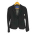 バーバリーブルーレーベル BURBERRY BLUE LABEL 裏地ノバチェック 1B テーラードジャケット レディース 36