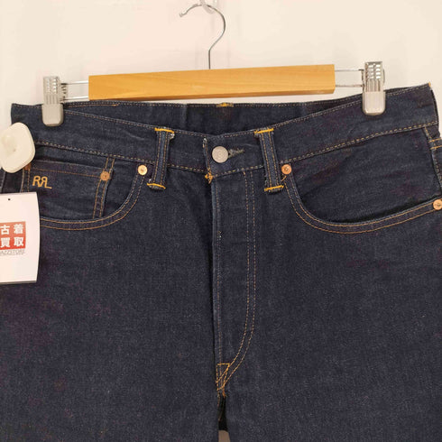 ダブルアールエルラルフローレン RRL RALPH LAUREN USA製 STRAIGHT LEG SELVEDGE JEAN メンズ 32/30