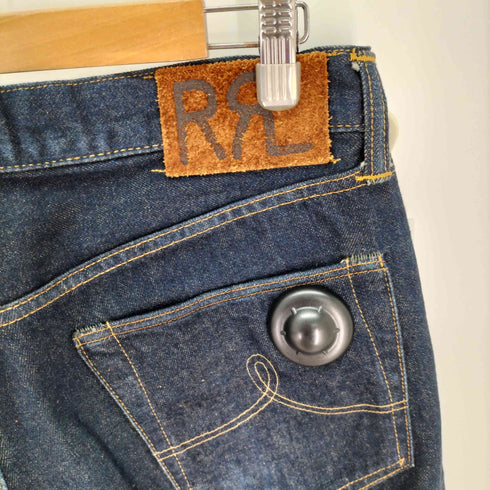 ダブルアールエルラルフローレン RRL RALPH LAUREN USA製 STRAIGHT LEG SELVEDGE JEAN メンズ 32/30