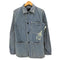 ヒステリックグラマー HYSTERIC GLAMOUR WOMAN ON SKULL D-H84 pt カバーオールBZ ヒッコリー メンズ JPN:S