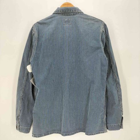 ヒステリックグラマー HYSTERIC GLAMOUR WOMAN ON SKULL D-H84 pt カバーオールBZ ヒッコリー メンズ JPN:S