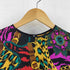 Diane Freis ダイアンフレイス 80s シルク100 総柄 ワンピース レディース