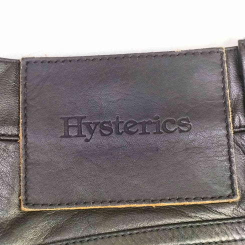 ヒステリックス HYSTERICS 00s カウレザー スキニーパンツ レディース JPN:S